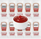 Tomato Ketchup Packets – 40 Count (9g Each) | Made from Red Ripe Tomatoes | No GMO, Gluten-Free, No Artificial Ingredients | Perfect for Fries, Burgers, Hot Dogs, Lunch Boxes & Takeout