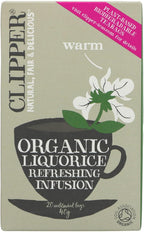 Clipper Organic Liquorice Teabags 20 per pack