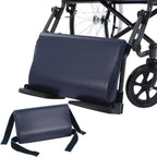 BALAPET PU Wheelchair Leg Rest, Foam Wheelchair Leg Rest Pad with Quick-Release Straps, Cushioned Calf Support & Lower Leg Stabilizer Pressure Relief for Elderly Disabled Patient