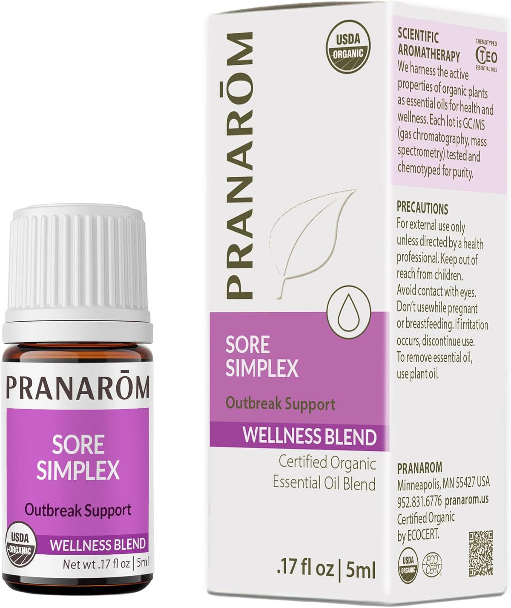 Pranarom - Sore Simplex (Formerly Melissa Simplex Formula) Wellness Blend - 5ml