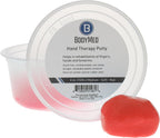Body Sport Standard Hand Therapy Putty, Red, 6 Oz., Medium-Soft, Strengthening Therapy Putty for Physical Rehabilitation