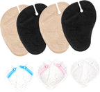 Didiseaon 5 Pair Flip-Flop Toe Protectors Non-Slip Pads Forefoot Cushions for Thong Sandals