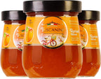 Tuscanini Premium Italian Apricot Preserves, 11.64 oz Jar (3 Pack) 50% Real Fruit | Spreadable Fruit Jam | No High Fructose Corn Syrup | No Preservatives | Non GMO | Gluten Free | Certified Kosher - Including Passover