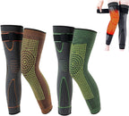 Radiofrequency Herbal Thermal Knee Support,Mugwort Acupressure Shaping Knee Pads for Men and Women (2 pairs-b,M:40-60kg)
