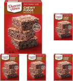 Duncan Hines Brownie Mix, Chewy Fudge, 18.3 oz. (Pack of 5)