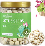 Baihuatang Natural Lotus Seeds for Tea Porridge Natural Dried White Lotus Seeds (Lian Zi) - 300g Herbal Tea & Cooking Ingredient, Perfect for Porridge, Soup, and Traditional Recipes 莲子 百合银耳莲子羹原料