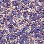Oasis Supply Purple Love Sprinkles – Edible Sugar Shapes for Valentine’s Day – Lavender & White Heart Cake, Cupcake & Cookie Decorations – Sweet Party Baking Toppings for Desserts