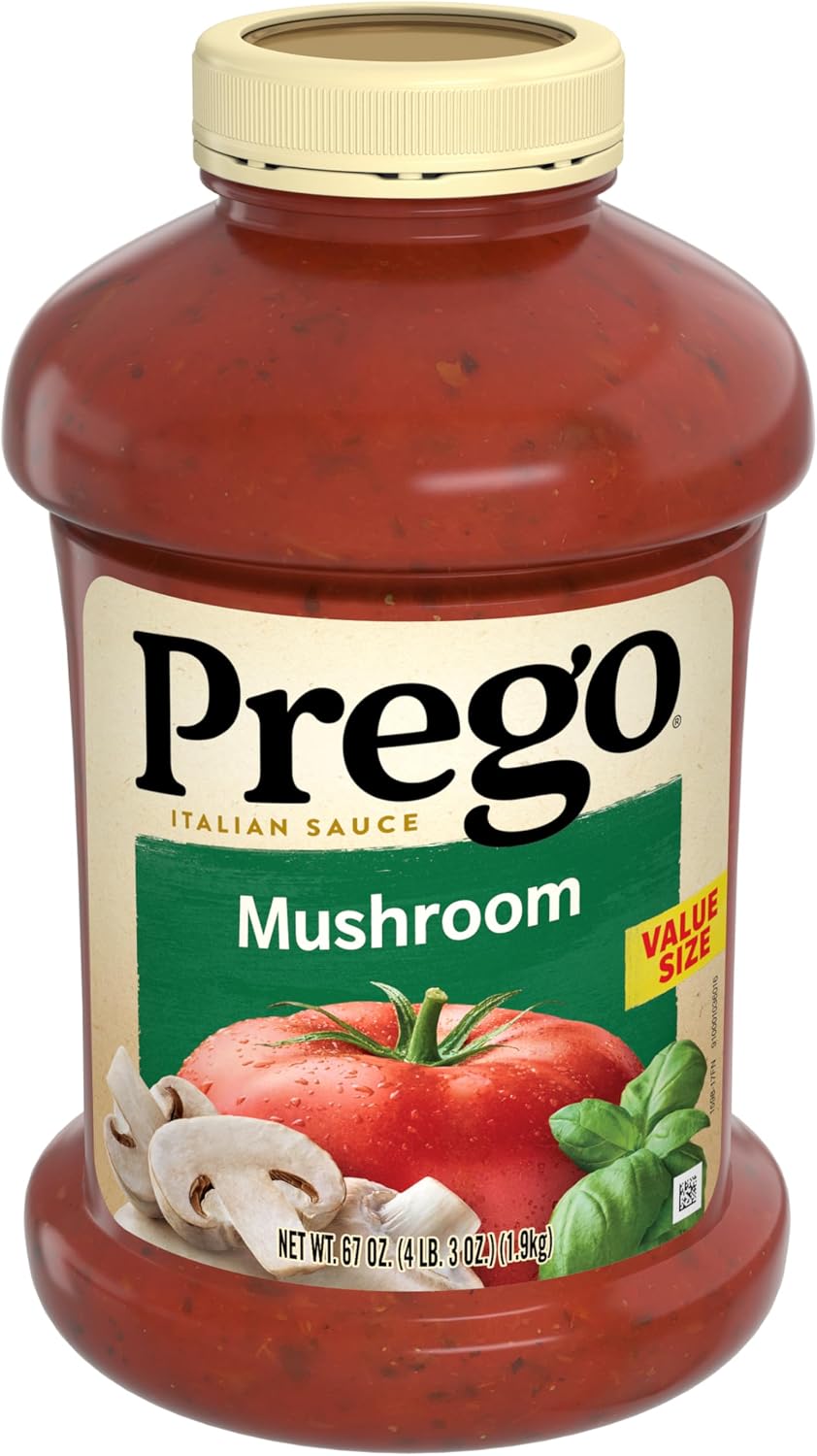 Prego Mushroom Pasta Sauce, 67 oz Jar