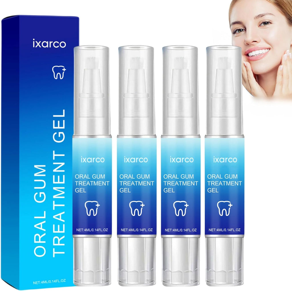 Oral Gum Treatment Gel, Gum Shield Gel, Teeth Essence (4pcs)