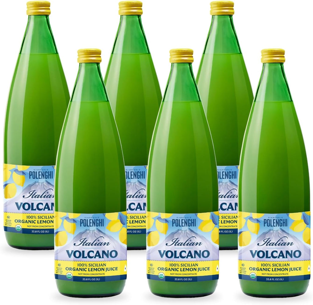 Volcano Lemon Juice 1Ltr (Pack of 6)