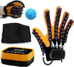 Rehabilitation Robot Gloves, Hand Dysfunction Patient Training Device, Functional Hand Splint for Long-Term Relief(Size:XL Code,Color:Right Hand)