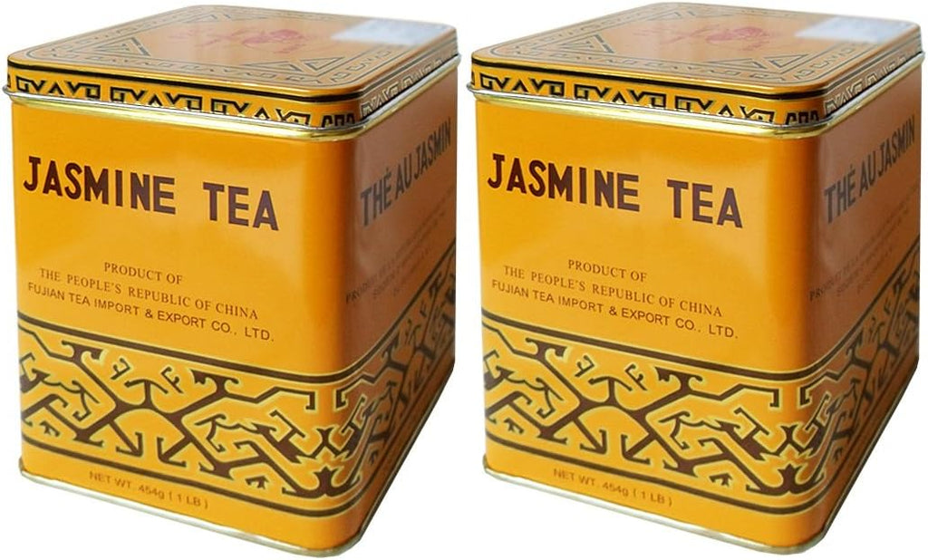 Sunflower 1033 Jasmine Green Tea - All Natural Restaurant Favorite Tea Large (2-pack)