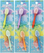 RADIUS Big Kidz Forever Brush Replaceable Heads for Children, 6 Years and Up, BPA Free ADA Accepted for Growing Teeth and Gums, 2 Heads - Extra Soft