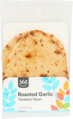 365 by Whole Foods Market Roasted Garlic Tandoori Naan, 8.8 OZ