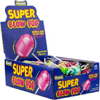 Charms Super Blow Pop Lollipops - Dual Candy and Gum Suckers - Holiday Size Bulk Treats for Kids and Adults - Assorted Flavors, 48 Count