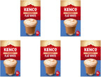 Kenco Flat White Instant Coffee Sachets s 8x14.8g (Pack of 5, Total 40 Sachets, 592g)