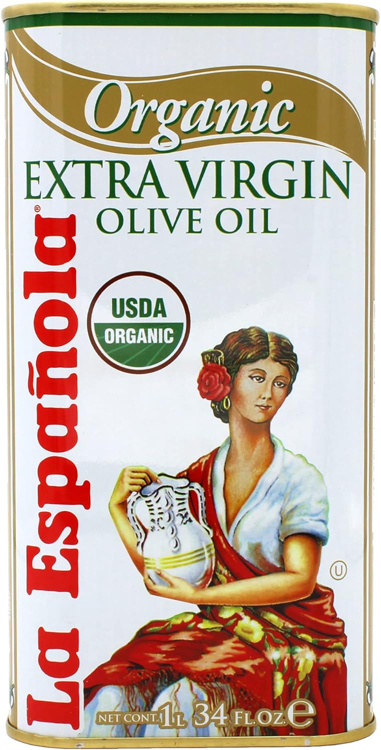 La Española Organic Extra Virgin Olive Oil, 34 Ounce