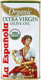 La Española Organic Extra Virgin Olive Oil, 34 Ounce