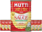 Mutti Tomato Sauce with Basil & Oregano (Salsa di Pomodoro), 14 oz. | 12 Pack | Italy’s #1 Brand of Tomatoes | Canned Tomatoes | Vegan Friendly & Gluten Free | No Additives or Preservatives