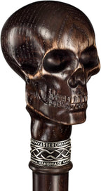 Asterom Skull Cane - Handmade - Skull Walking Stick | Vampire Gothic Walking Cane | Skull Canes for Men, Cool Steampunk Cane for Men