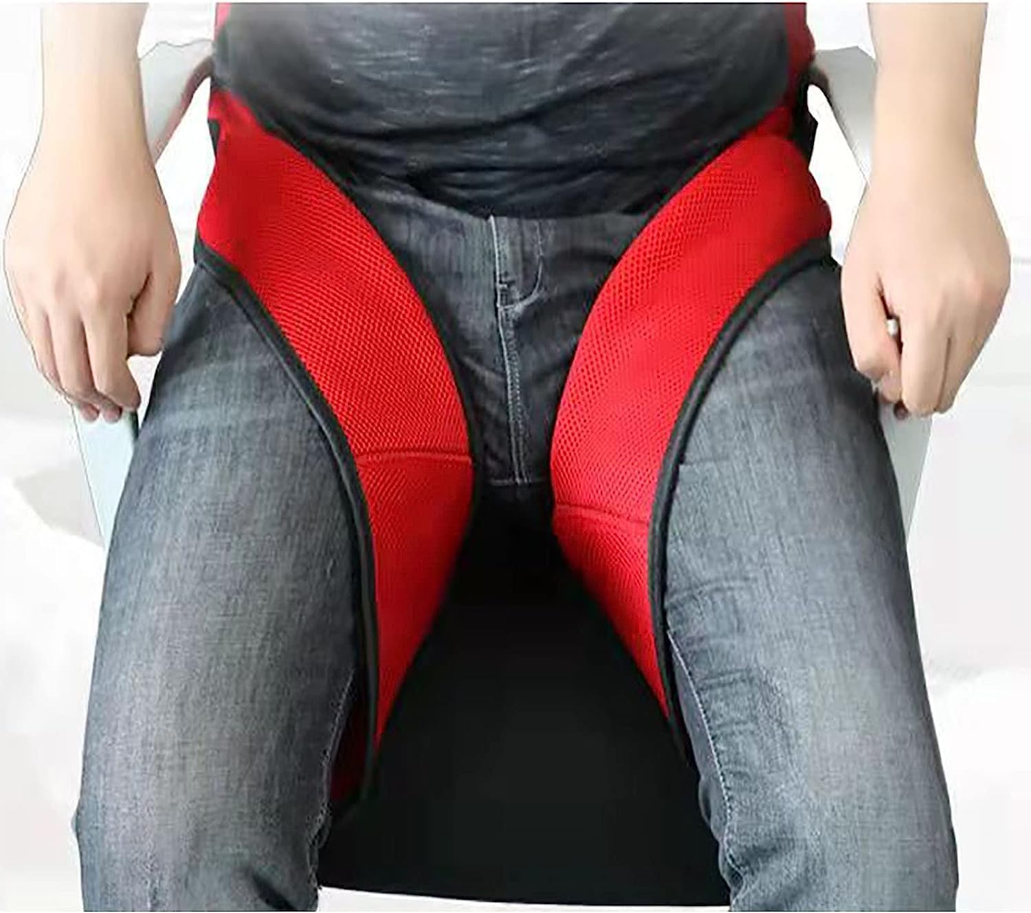 DKULMN Wheelchair Armchair Belt, Patient Cares Safety Harness, Adjustable seat Belts,Anti-Slip Breathable Medical Restraints Straps for wheelchairs
