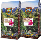 Low Acid Organic Coffee – Whole Bean, Mold-Free & Stomach Friendly by Java Planet, Peruvian Single Origin Decaf Coffee, Water Process, Medium Dark Roast, Smooth Full Flavored, 2x1LB Bag