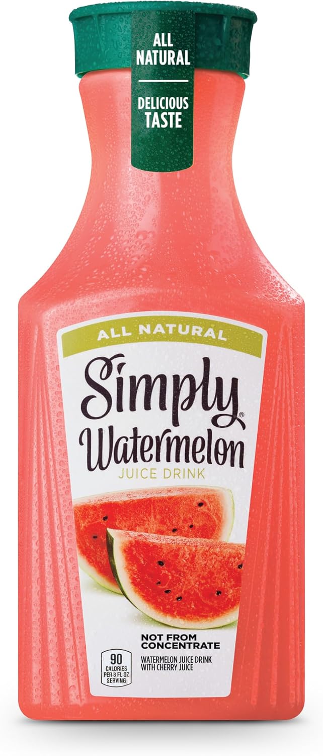 Simply, Watermelon Juice Drink, 52 Fl Oz Bottle