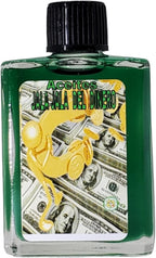 Attract Money Oil (Jala Jala Del Dinero Aceite) Spiritual Anointing Oil by CASA ESOTERICA MAGICK SPACE - Financial Success Spell - Increase Wealth & Prosperity in Your Life-0.5 FL OZ (1 Pack)