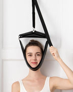 Neck Stretcher Cervical Traction Device for Home Use - Over The Door Cervical Traction Device for Decompression Home Physical Therapy, Portable Neck Traction Device for Neck Pain (with Box)