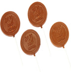 Ghasitaram Gifts Rakhi Gifts for Brothers Rakhi Chocolate Rakhi Gifts for Sister Set of 4 Best Sister Chocolate Lollies