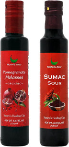 Noah's Ark Pomegranate Molasses & Sumac Sour Concentrate Bundle - 250mL/8.45oz Each