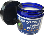 Dupuytren's Contracture All Natural Relief Cream. Rich in Vitamin E | Large 1.9 Oz Jar