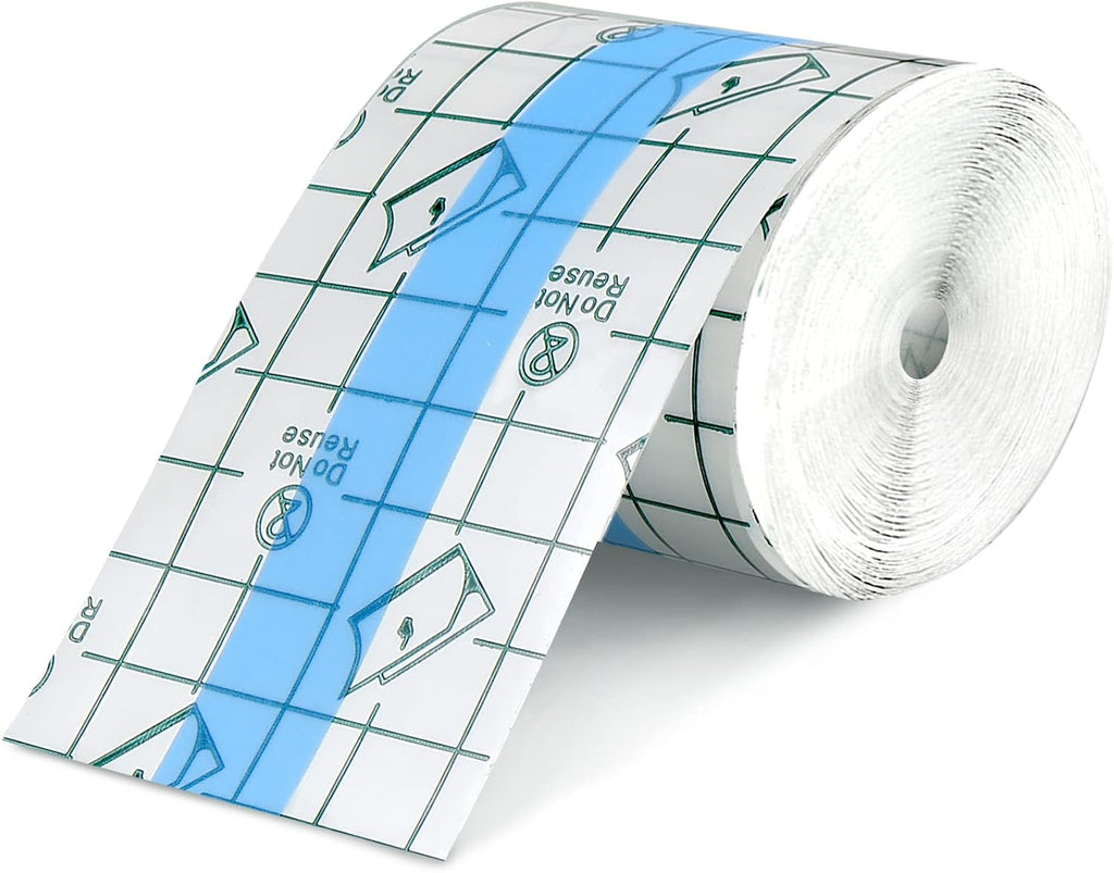 Transparent Dressing Adhesive Bandage Waterproof Clear Adhesive Bandages Stretch Tape for Tattoos Swimming (2 Inch x 10.94 Yard)