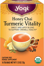Yogi Tea, Honey Chai Turmeric Vitality, 16 ct