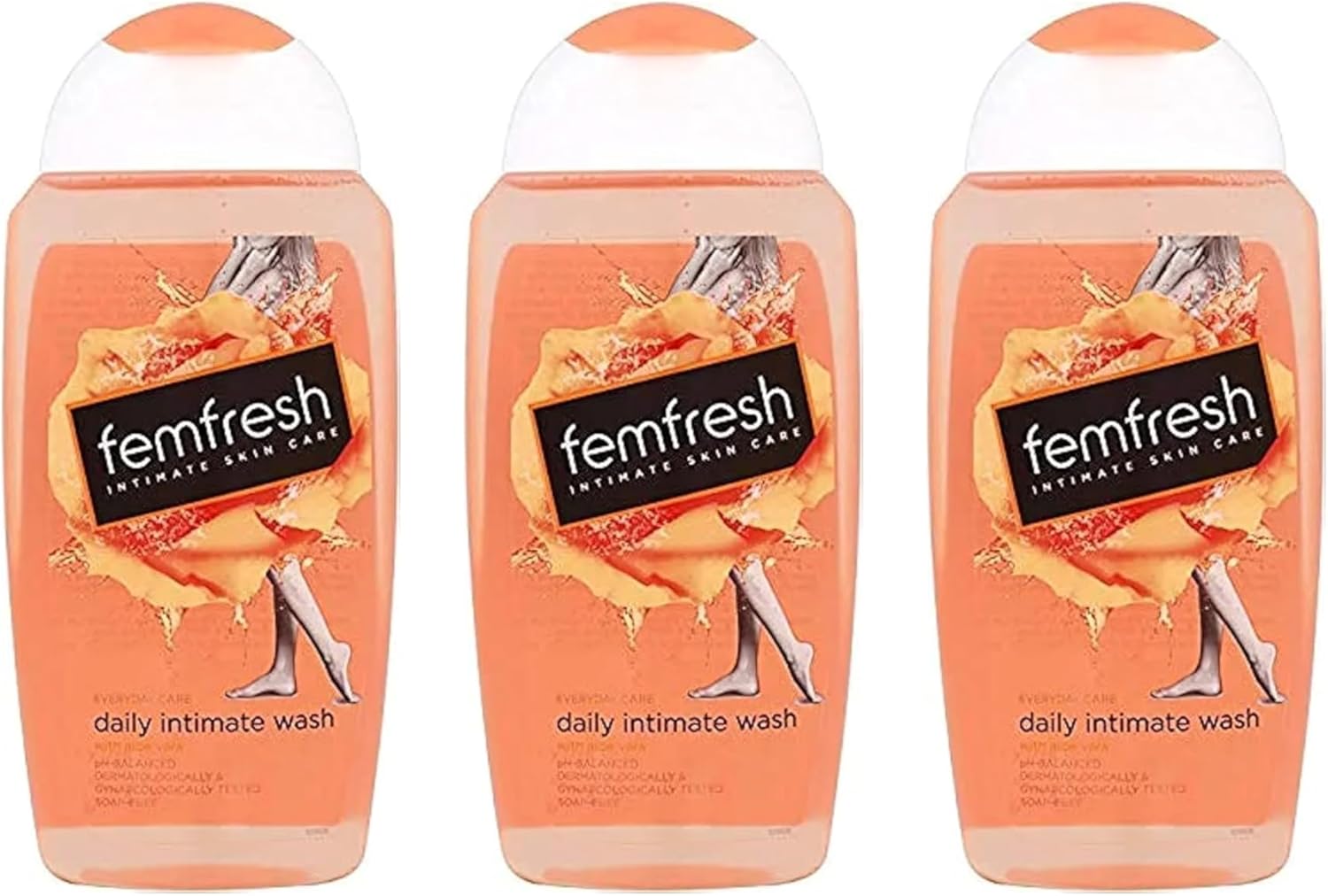 Femfresh 250ml Intimate Hygiene Daily Intimate Wash3 Pack Deal