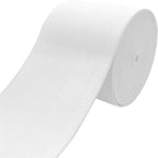 3-Inch Elastic Band for Sewing – 5 Yards of Strong and Durable Stretch Fabric Knit Elastic Bands for DIY Crafts, Waistband Clothes and Pants Waist and Accessories (White)