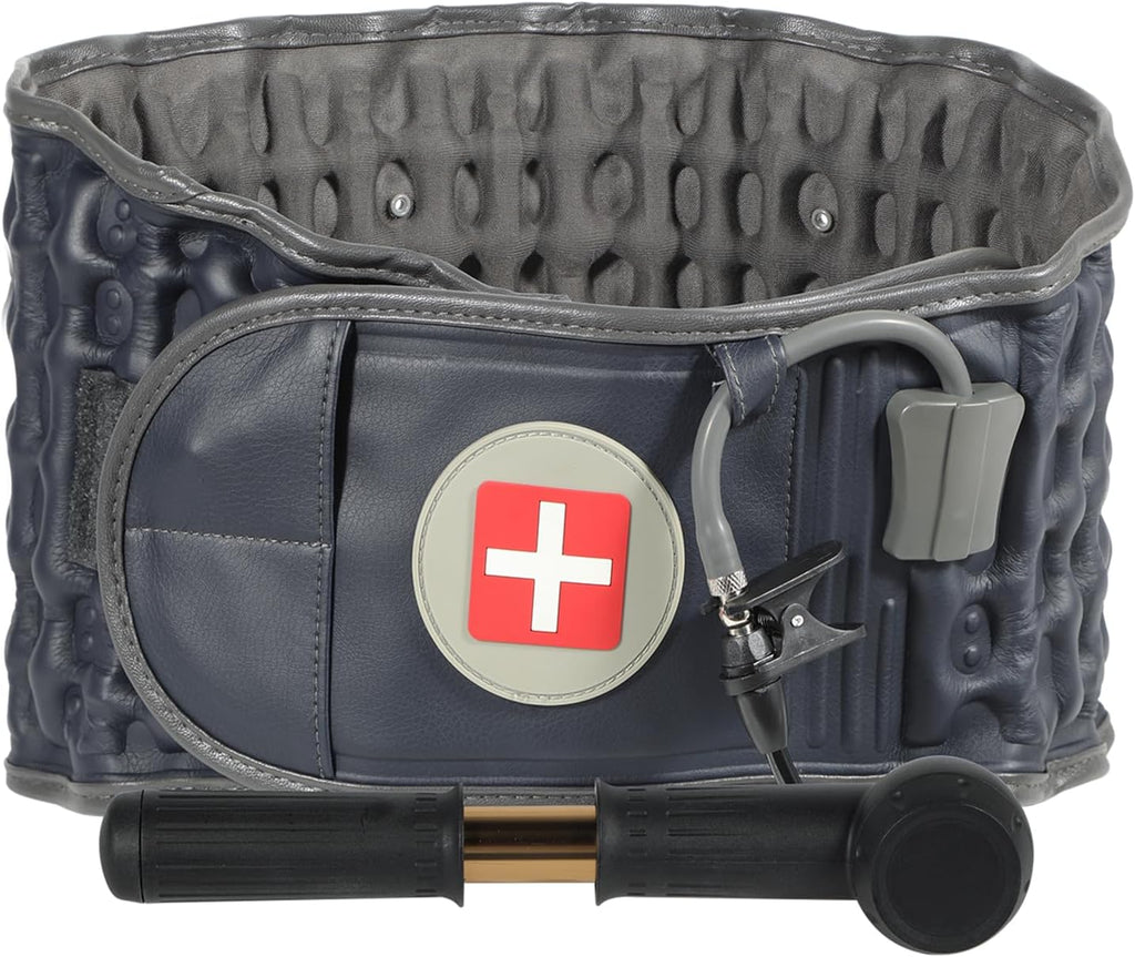 Decompression Back Belt,Lumbar Spine Support for Pain Relief,Lower Back Traction Device for Women and Men One Size Fits 29-49 inches Waist