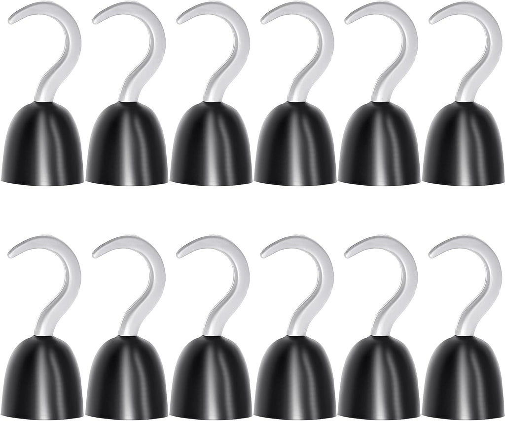 12 Pieces Pirate Hooks Captain Hook Plastic Hand Hook for Halloween Decoration Pirate Theme Party Costume Accessory Cosplay Party Supplies