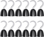 12 Pieces Pirate Hooks Captain Hook Plastic Hand Hook for Halloween Decoration Pirate Theme Party Costume Accessory Cosplay Party Supplies