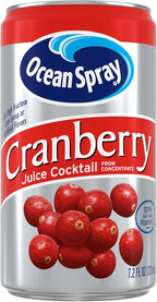 Ocean Spray Cranberry Juice Cocktail, 7.2 oz Cans (Pack of 24)