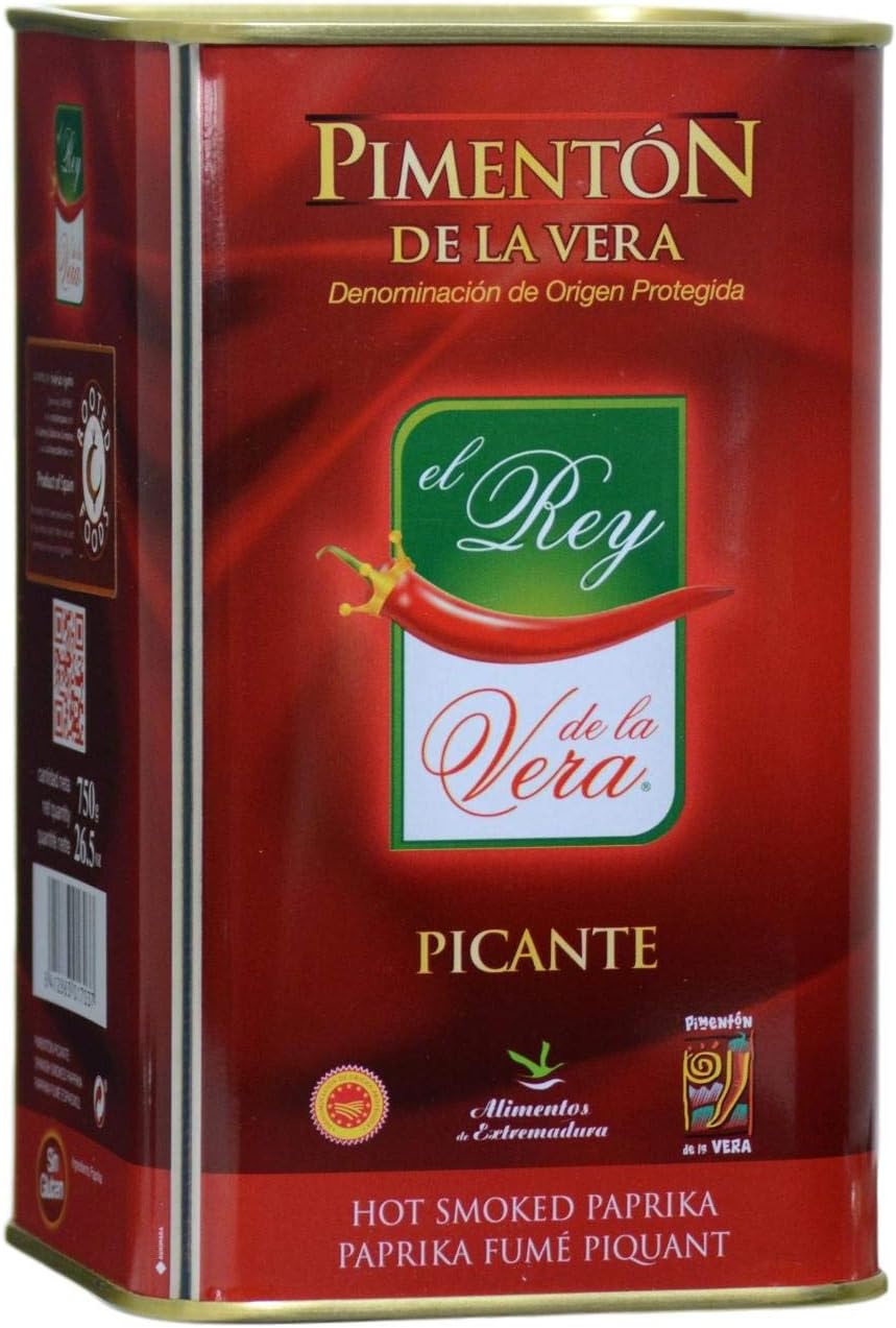 Spicy Hot Smoked Paprika (Pimenton) from Spain 750g