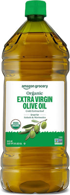 Amazon Grocery, Organic Extra Virgin Olive Oil, 51 Fl Oz