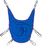 Medacure Divided Leg Patient Lift Sling X Large, Universal Compatibility - Bariatric Polyester Transfer U Sling for Hoyer, ProHeal, Invacare, Drive, and Other Patient Lifters - 43.3" L x 44.5" W