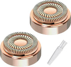 Generation 2 Replacement Heads for Flawless Facial Hair Remover Compatible with Flawless Replacement Heads,Fit for Flawless Replacement Heads Gen 2 for Flawless Facial Hair Removal for Women,2 Count.