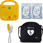 XFT AED Trainer, AED Trainer Device Only Use for First Aid Classes with 5 Training Modes, Practice Trainer AED Kit with Voice Prompts (En, FR, IT, ES) for AED Defibrillator Practi-Trainer, XFT-120NB