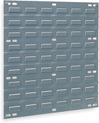 AKRO-MILS 30618 Panel Storage Louvered, Steel, 18" L, 19" H