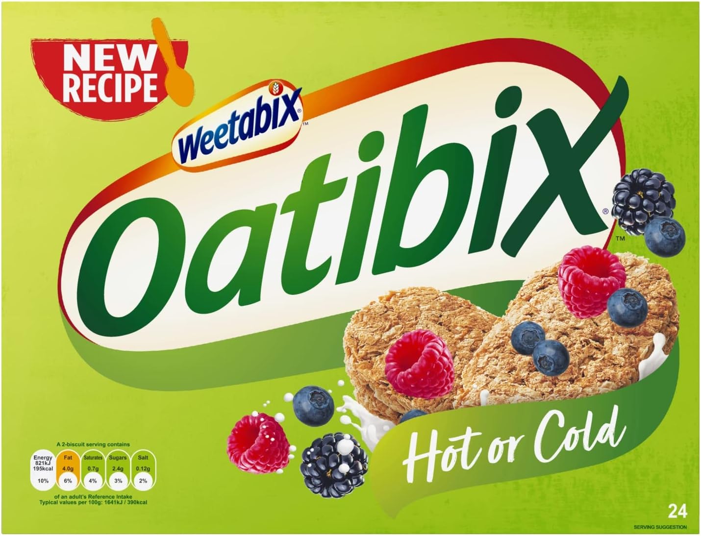Weetabix - Oatibix 24 Pack - 576g
