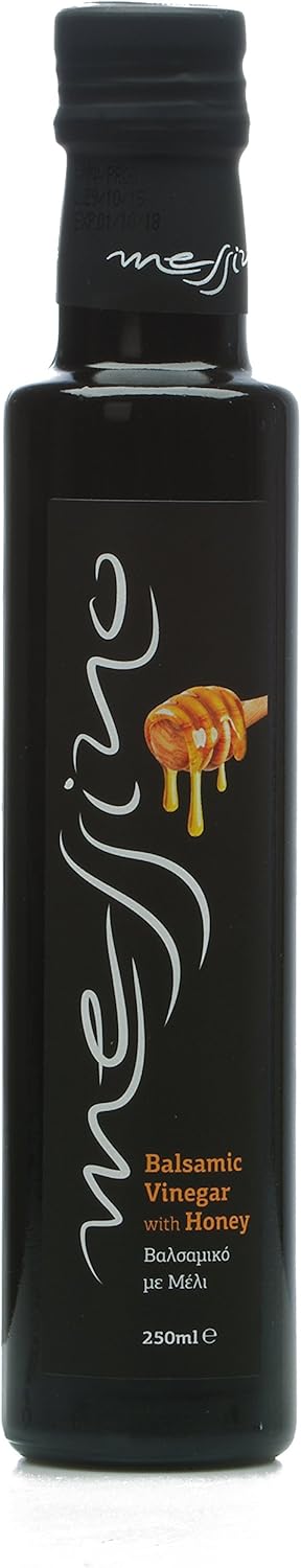 Messino Balsamic Vinegar with Honey imported from Greece, 250 ml