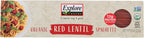 Explore Cuisine Organic Red Lentil Spaghetti - 8 oz -High in Plant-Based Protein, Gluten Free Pasta, Easy to Make - USDA Certified Organic, Vegan, Kosher, Non GMO - 4 Servings