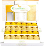 Ghasitaram Gifts Indian Sweets - Sweets Ganesha Chaturthi Gifts Modaks Sugarfree Pure Kaju Modaks 400 GMS